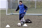 Hoffnungsschimmer: Der lange verletzte Torjäger Markus Bächer ist bereits wieder im Aufbautraining. In drei bis vier Wochen soll er wieder im Kader stehen.