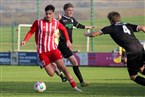 Albion Januzi (li.) ging mit viel Tempo den Zweikämpfen aus dem Weg.
